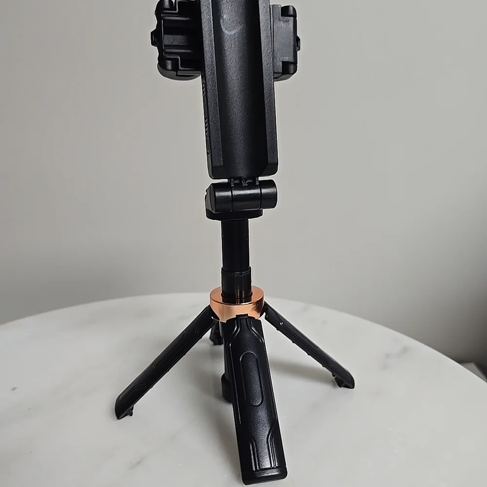 Othr Black Bluetooth Remote Control Selfie Stick